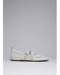 & Other Stories - Mesh Ballet Flats - Lyst