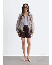 & Other Stories - Satin Pull-On Shorts - Lyst