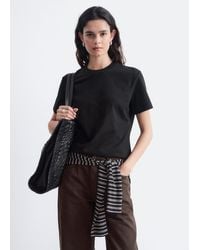 & Other Stories - Cotton Crew-Neck T-Shirt - Lyst