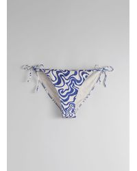 & Other Stories - Bow-detailed Bikini Briefs - Lyst