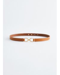& Other Stories - Mid-Waist Leather Belt - Lyst