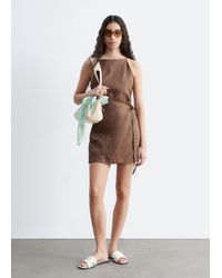 & Other Stories - Linen Mini Dress - Lyst