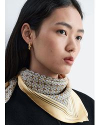 & Other Stories - Printed Silk Scarf - Lyst