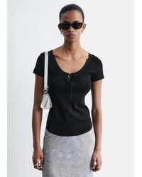 & Other Stories - Tie-Front Top - Lyst