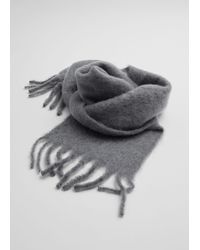 & Other Stories - Large Mohair-blend Scarf - Lyst