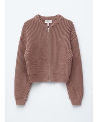 & Other Stories - Knitted Wool Bomber Jacket - Lyst