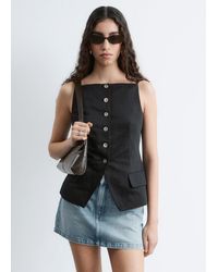 & Other Stories - Tailored Vest Top - Lyst