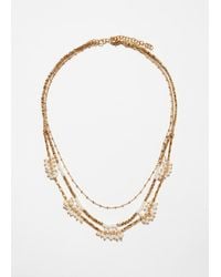& Other Stories - Layered Beaded Necklace - Lyst