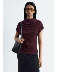 & Other Stories - Draped Cowl-Neck Top - Lyst