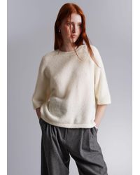 & Other Stories - Knit T-shirt - Lyst