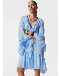 & Other Stories - Flounced Mini Dress - Lyst