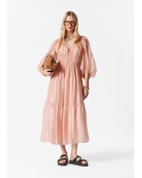 & Other Stories - Robe Midi À Plusieurs Niveaux - Lyst