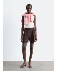 & Other Stories - Tailored Linen Shorts - Lyst