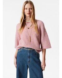 & Other Stories - Alpaca-Blend Knitted Top - Lyst