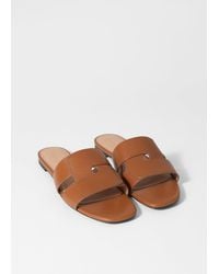 & Other Stories - Leather Slides - Lyst