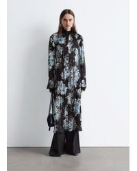 & Other Stories - Crêpe Midi Shirt Dress - Lyst