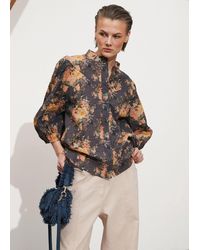 & Other Stories - Collared Blouse - Lyst