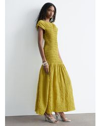 & Other Stories - Smocked Maxi Dress - Lyst