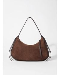 & Other Stories - Fringed Suede Shoulder Bag - Lyst