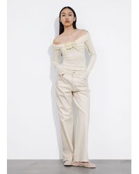 & Other Stories - Ruched Off-shoulder Top - Lyst