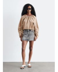 & Other Stories - Denim Mini Skirt - Lyst