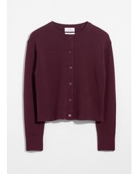 & Other Stories - Boxy Merino Wool Cardigan - Lyst