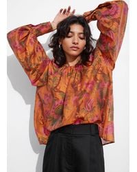 & Other Stories - Transparente Bluse - Lyst