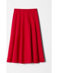 & Other Stories - A-Line Midi Skirt - Lyst