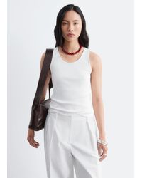 & Other Stories - Ribbed Cotton Tank Top - Lyst
