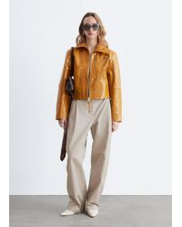 & Other Stories - Pleated Cotton Trousers - Lyst