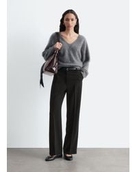 & Other Stories - Straight Press-Crease Trousers - Lyst