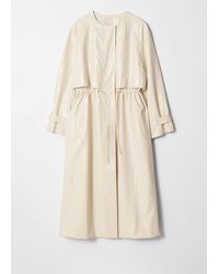 & Other Stories - Coated Drawstring Trench Coat - Lyst