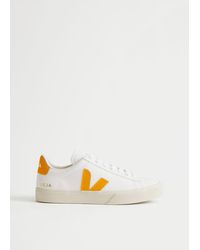 & Other Stories Veja Campo Leather Sneakers - Orange