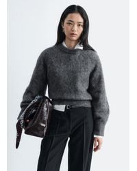 & Other Stories - Mohair-Blend Balloon-Sleeve Jumper - Lyst