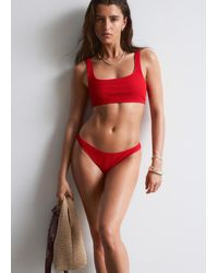 & Other Stories - Textured Bikini Bottoms - Lyst