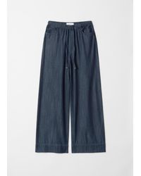 & Other Stories - Jeans Mit Weitem Bein Und Kordelzug - Lyst