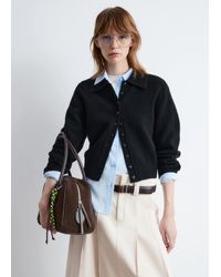 & Other Stories - Knitted Collar Cardigan - Lyst