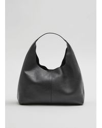 & Other Stories - Soft Leather Tote Bag - Lyst
