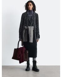& Other Stories - Tie-Neck Silk Blouse - Lyst
