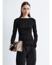 & Other Stories - Long-Sleeve Ribbed Top - Lyst