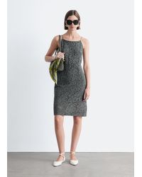 & Other Stories - Lace Midi Dress - Lyst