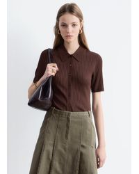& Other Stories - Rib-Knit Top - Lyst