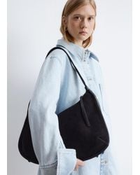 & Other Stories - Fringed Suede Tote Bag - Lyst