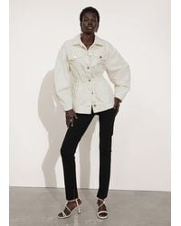 & Other Stories - Cinched Denim Jacket - Lyst