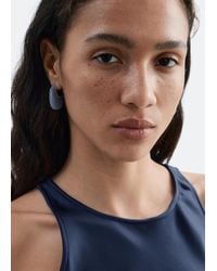& Other Stories - Aventurine Quartz Half-Hoop Earrings - Lyst