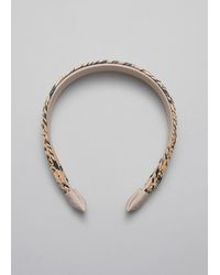 & Other Stories - Haarreif Aus Geflochtenem Stroh - Lyst