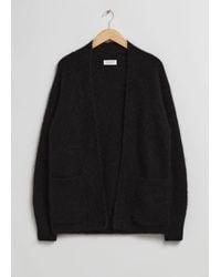 & Other Stories - Relaxed Knit Cardigan - Lyst