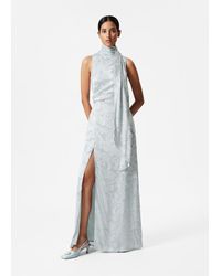 & Other Stories - Silk-Blend Jacquard Maxi Dress - Lyst