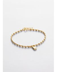 & Other Stories - Gliederarmband Mit Kieselsteinförmigem Anhänger - Lyst
