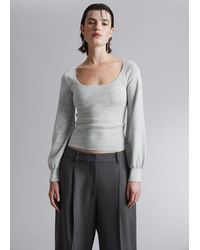 & Other Stories - Slim-fit Soft Knit Top - Lyst